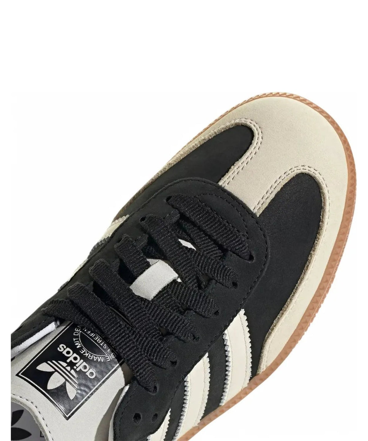 Adidas Samba OG W - Sneaker Iconiche in Core Black/Wonder White-Adidas Originals-Sneakers-Vittorio Citro Boutique