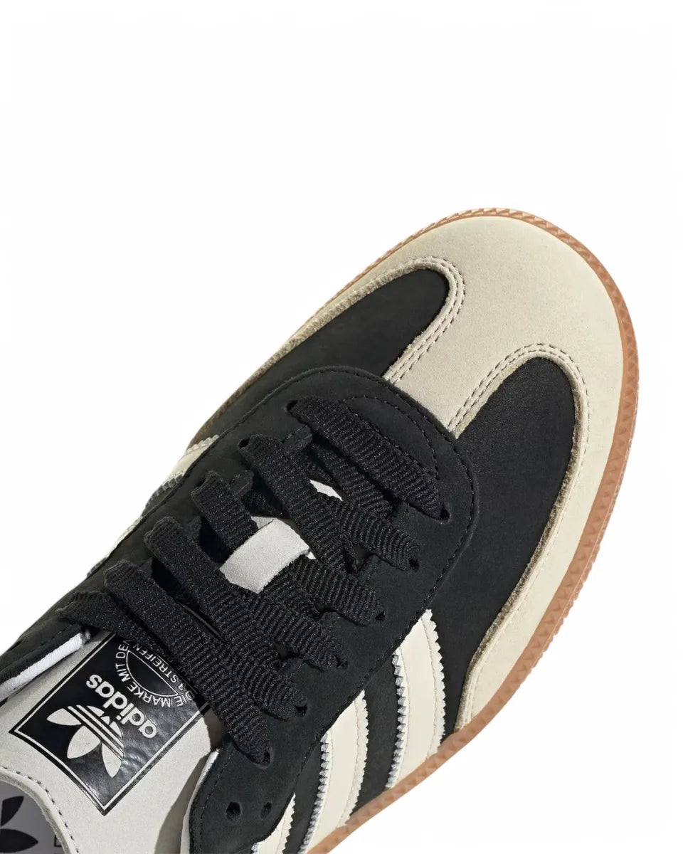 Adidas Samba OG W - Sneaker Iconiche in Core Black/Wonder White-Adidas Originals-Sneakers-Vittorio Citro Boutique