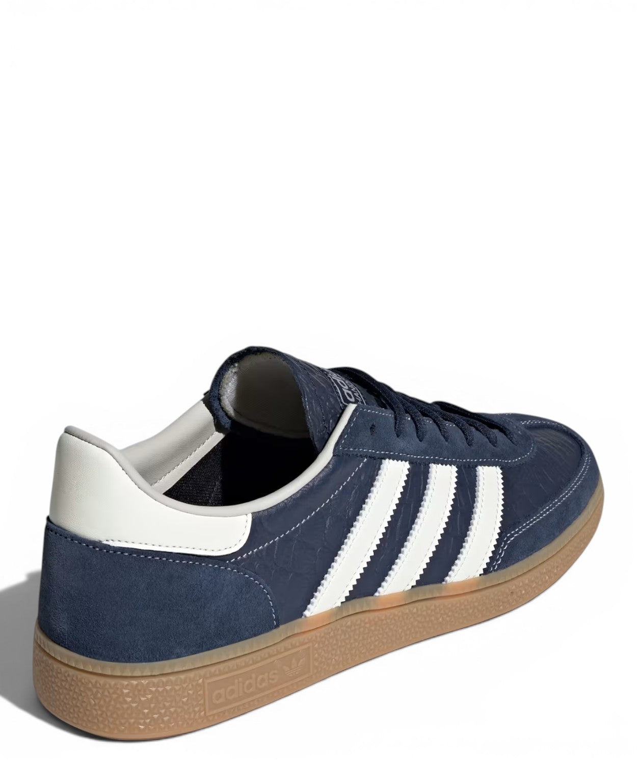 Sneakers adidas Handball Spezial en cuir embossé crocodile