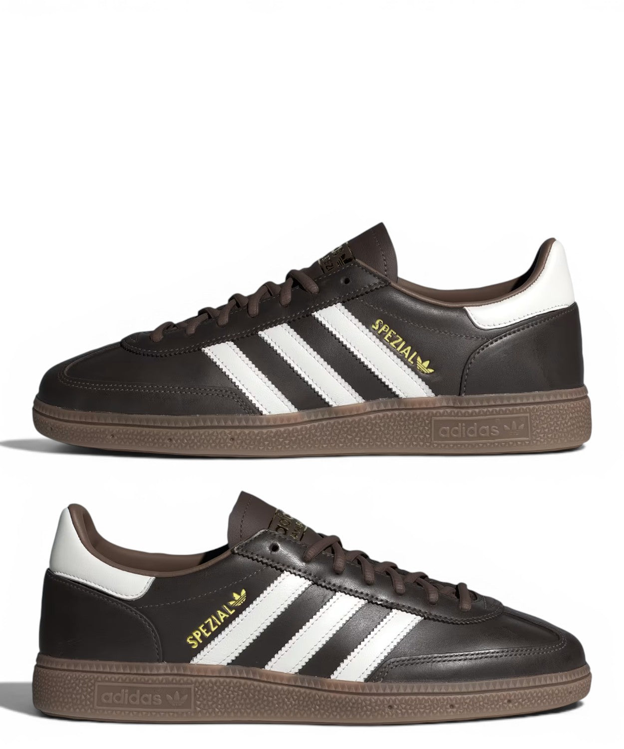 Sneakers adidas Handball Spezial en cuir huilé