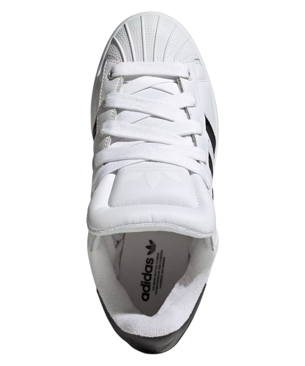 Baskets Adidas Superstar Stack pour femme en cuir avec plateforme