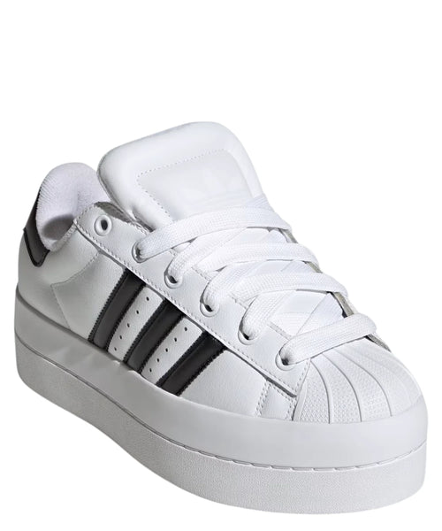 Baskets Adidas Superstar Stack pour femme en cuir avec plateforme