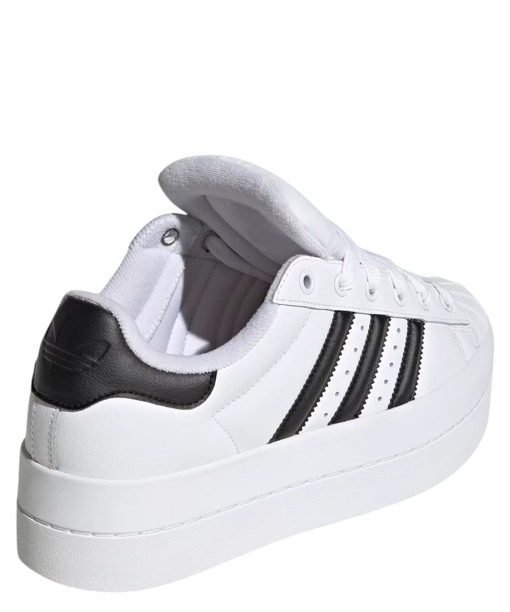 Baskets Adidas Superstar Stack pour femme en cuir avec plateforme