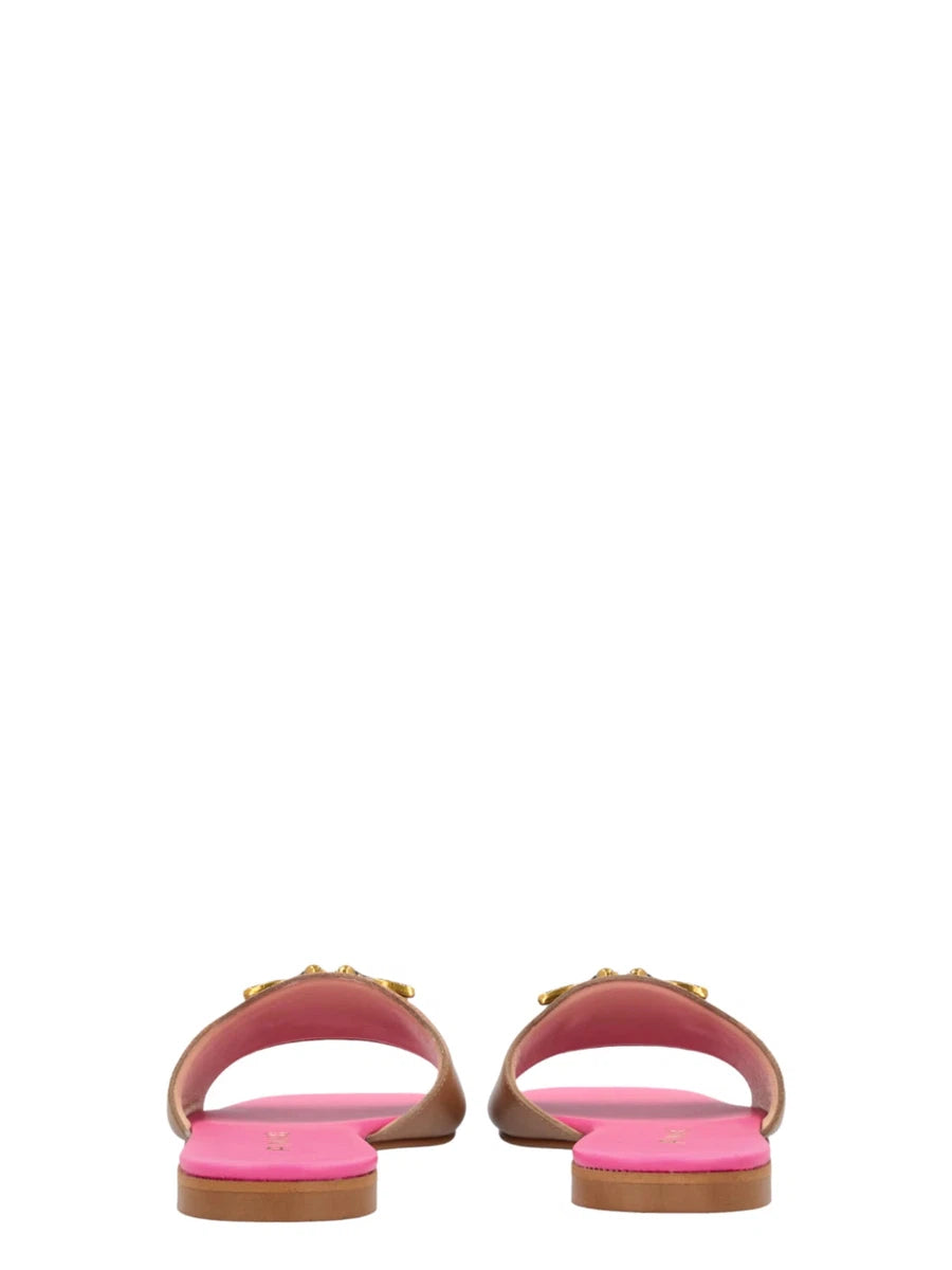 Ciabattine Flat In Pelle-Pinko-Sandali-Vittorio Citro Boutique