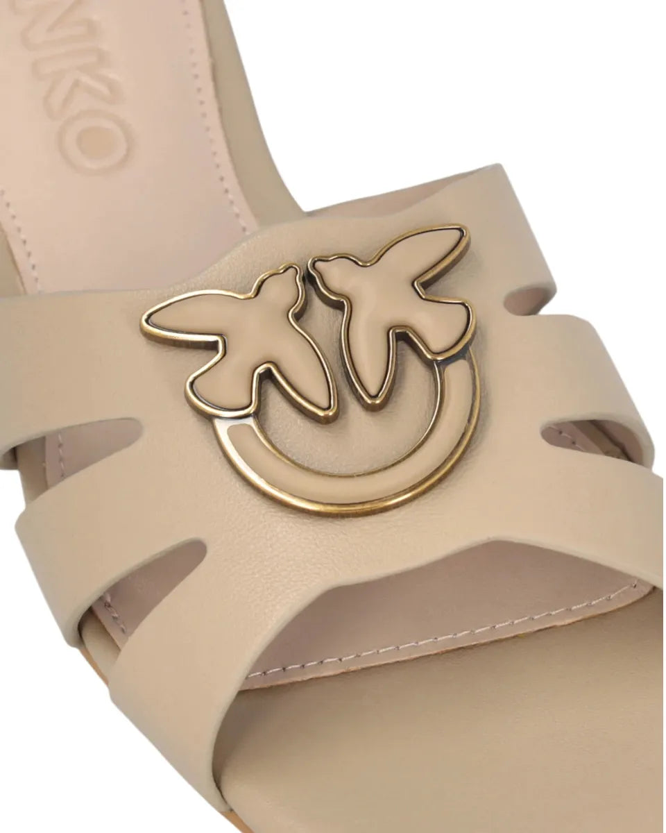 Ciabattine in Nappa Love Birds-Pinko-Ciabatte-Vittorio Citro Boutique