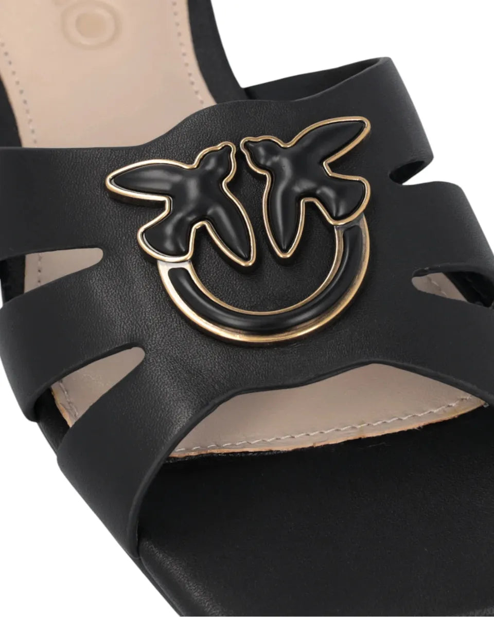 Ciabattine in Nappa Love Birds-Pinko-Ciabatte-Vittorio Citro Boutique