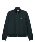Veste de survêtement homme Lacoste en jacquard avec fermeture éclair