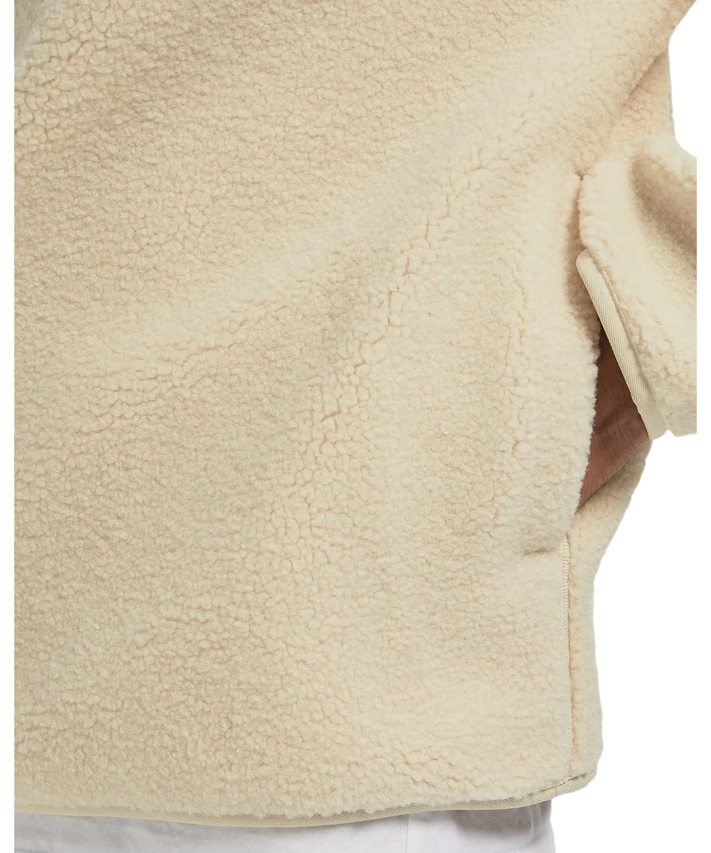 Sweatshirt Homme Lacoste Half-Zip en polaire douce