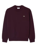Sweat-shirt Lacoste en coton molletonné