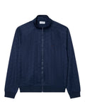 Veste Homme Lacoste zippée en jacquard monogrammé