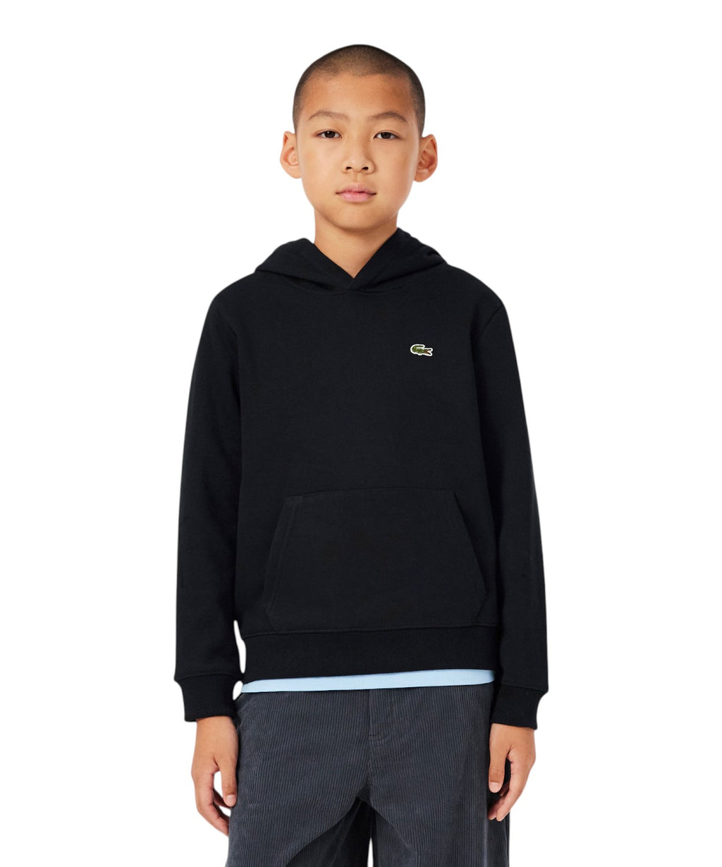Felpa Lacoste Bambino con Cappuccio e Tasca