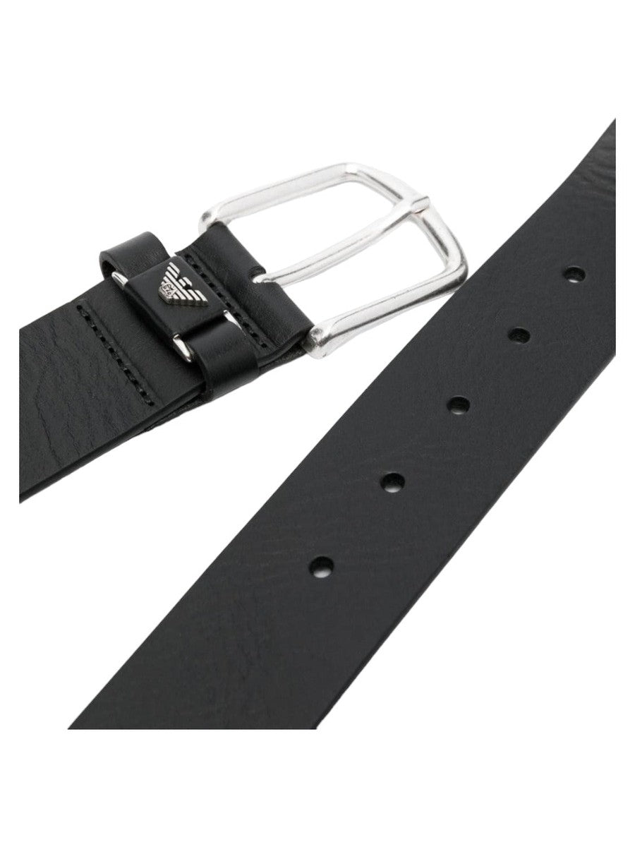 Cintura fibbia logo-Emporio Armani-Cinture-Vittorio Citro Boutique