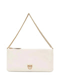 Horizontal Flat Bag in pelle-Pochette-Pinko-Vittorio Citro Boutique
