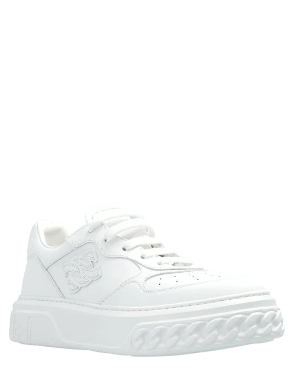 Sneakers Off Road blanches femme avec semelle plateforme