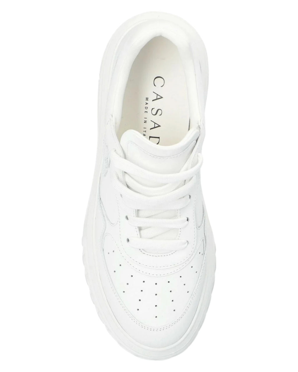 Sneakers Off Road blanches femme avec semelle plateforme