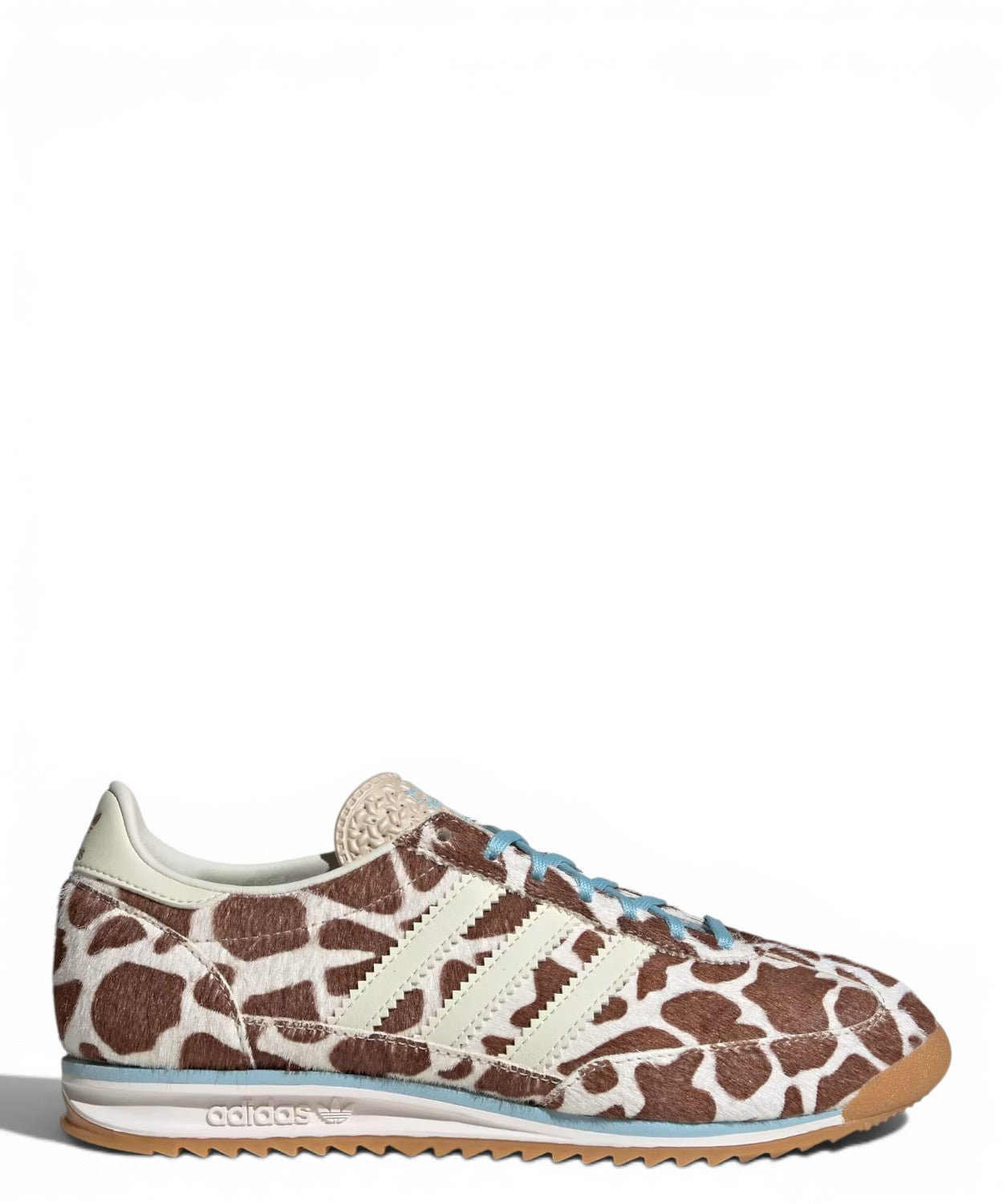 Sneakers adidas SL 72 OG en cuir et Cavallino Animalier
