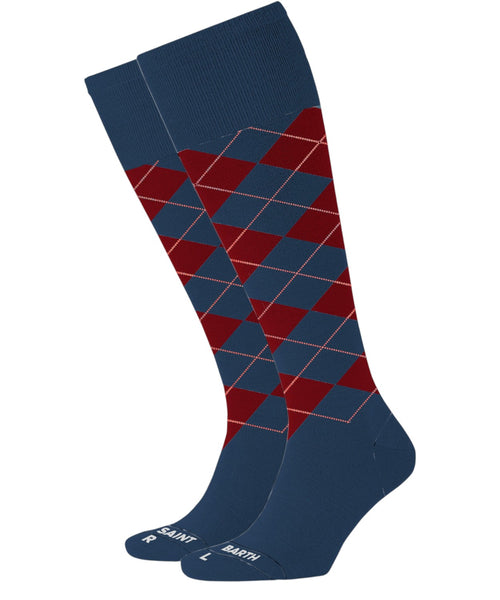Calzini Jacquard in Cotone Mc2 Saint Barth