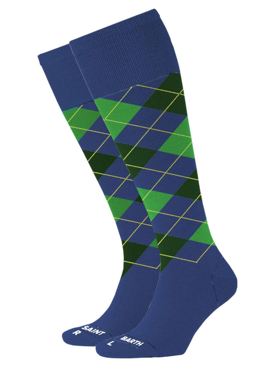 Calze Lunghe con Fantasia a Rombi-Mc2 Saint Barth-Calze e calzini-Vittorio Citro Boutique