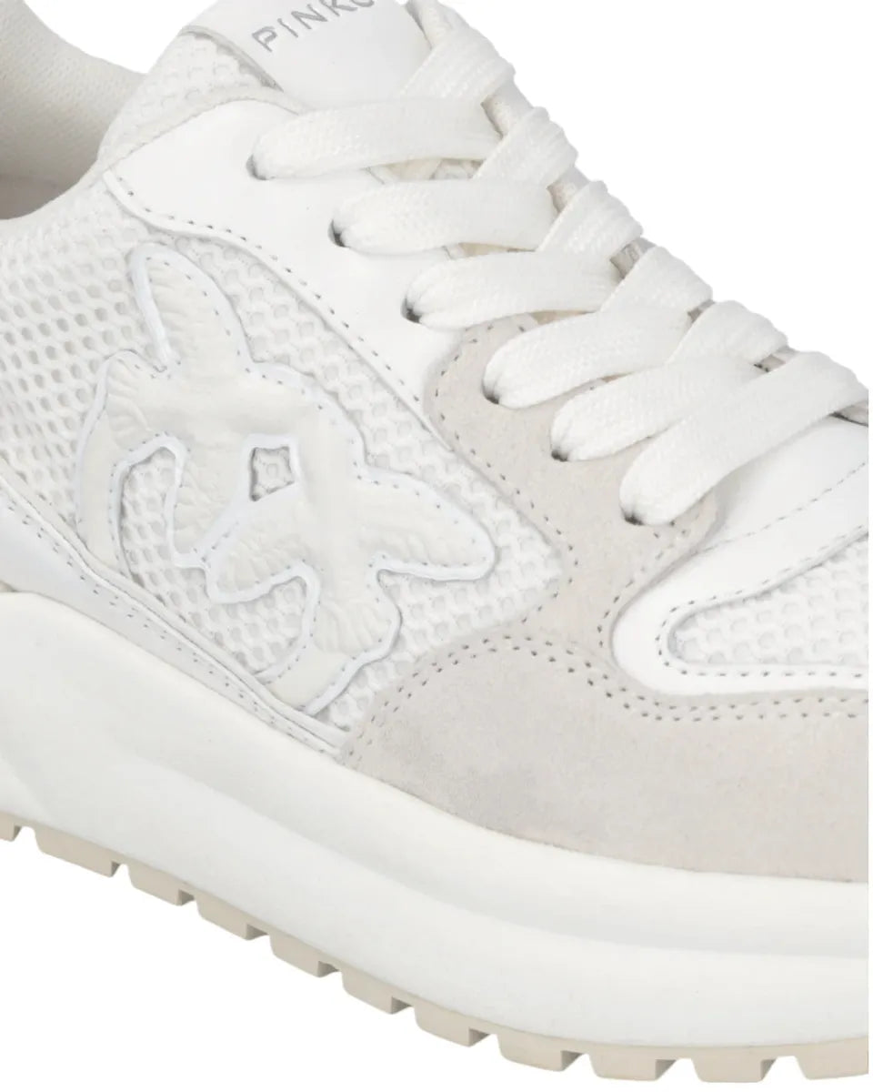 Scarpe Gem Chunky Laminate con Logo Love Birds-Pinko-Sneakers-Vittorio Citro Boutique