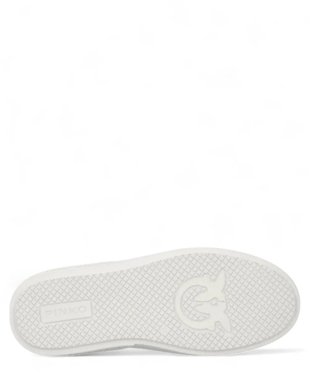 Sneakers Platform in Pelle con Logo Love Birds-Pinko-Sneakers-Vittorio Citro Boutique