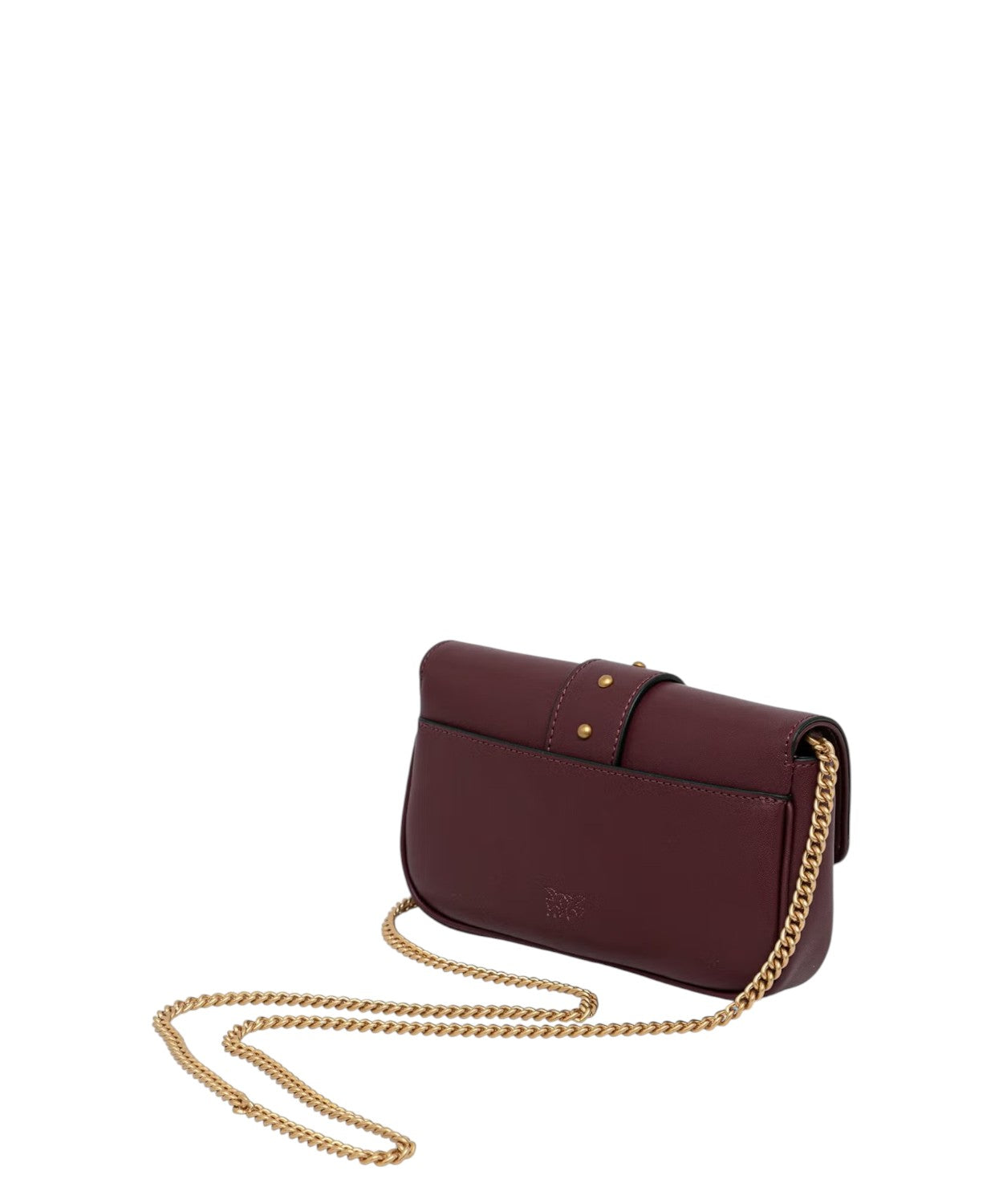 Borsa Mini Love One Pocket in pelle compatta Pinko
