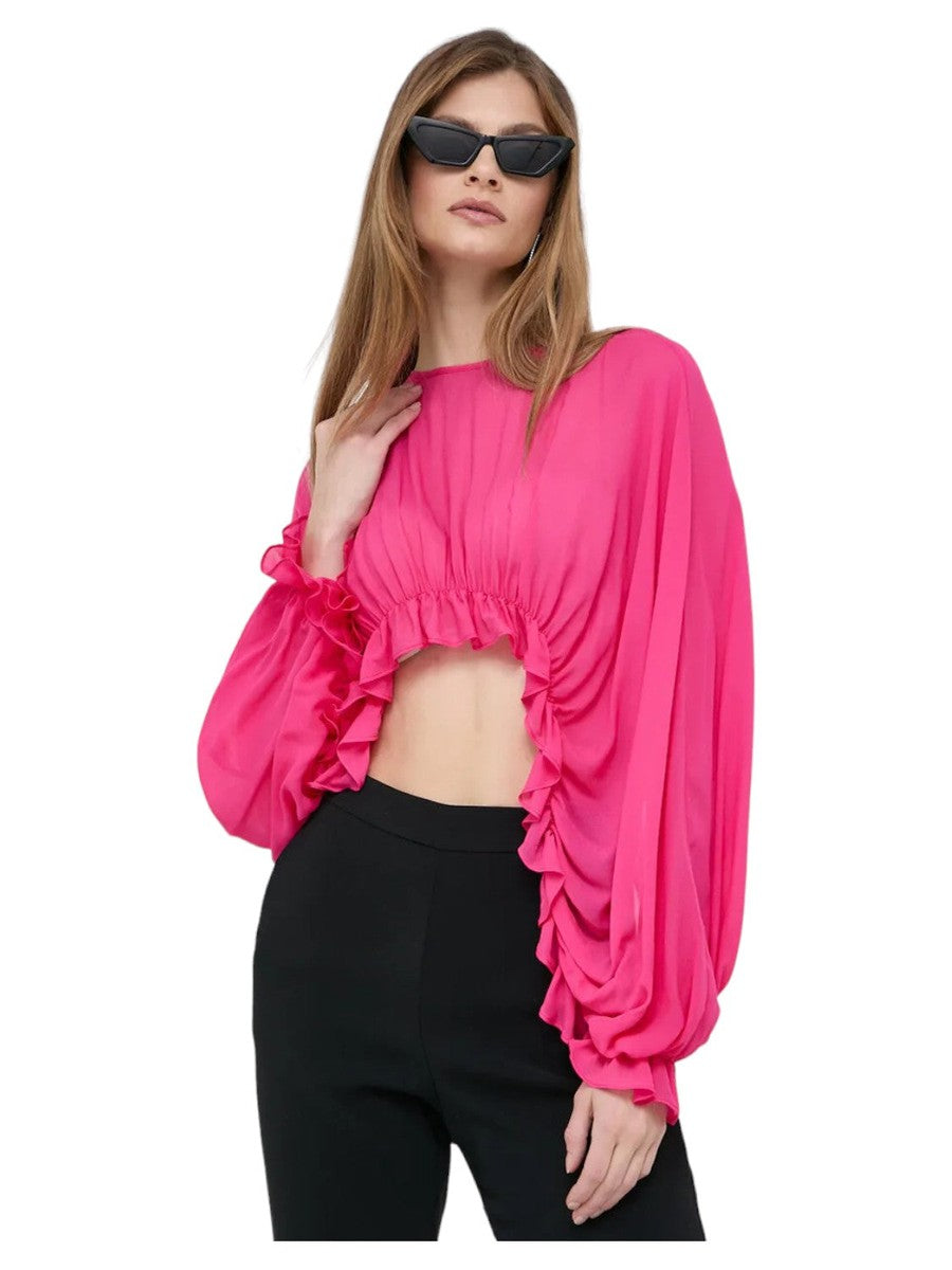 Carambola coprispalle con volant-Pinko-Top-Vittorio Citro Boutique