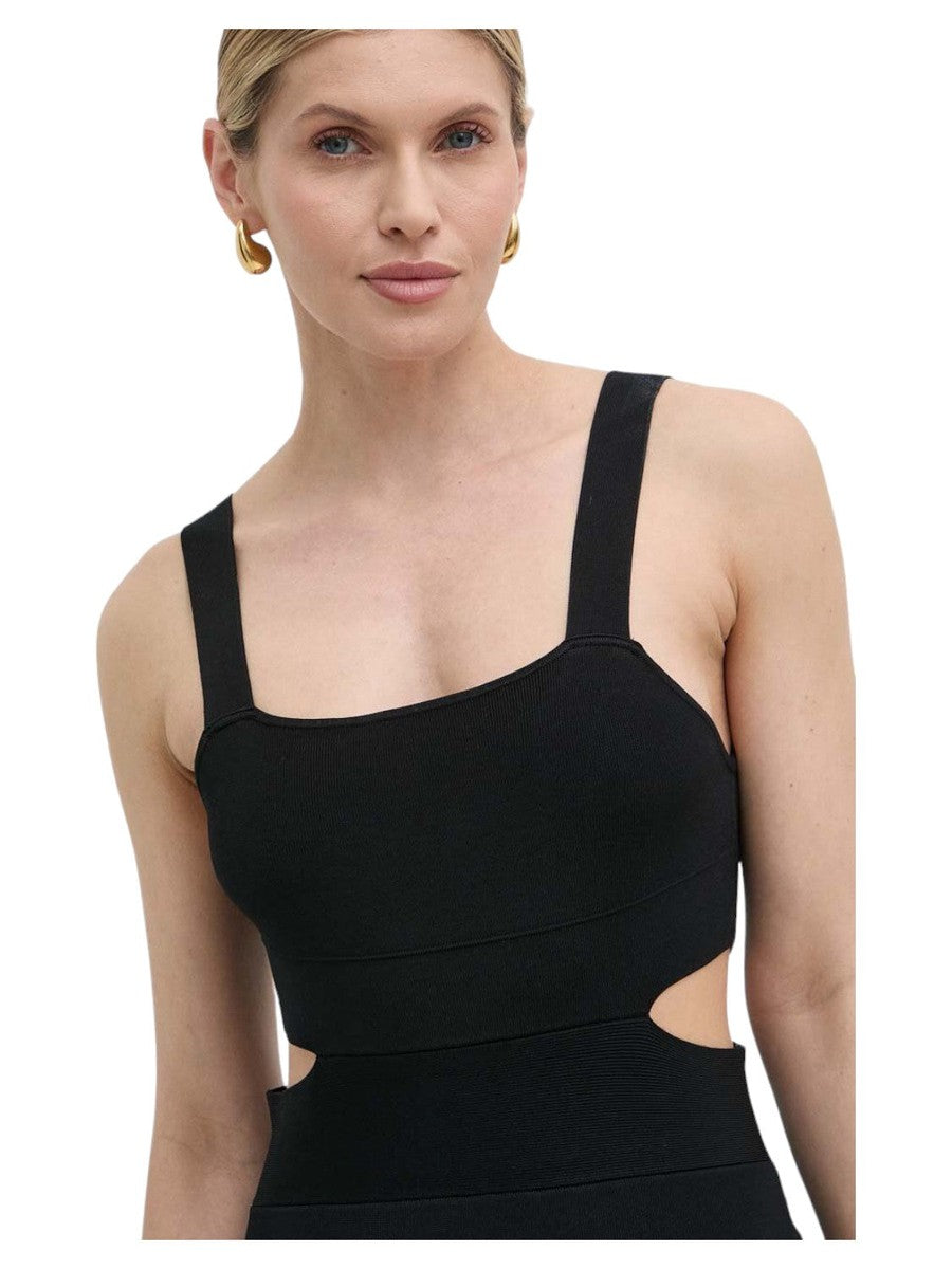 Mini abito in maglia a costine-Twinset-Abiti-Vittorio Citro Boutique