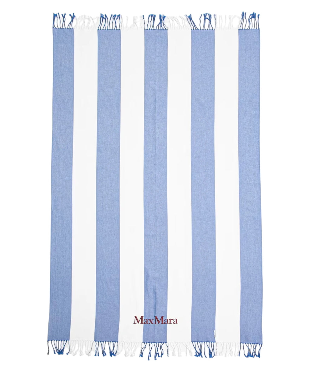 Serviette de plage Max Mara en coton 180x100