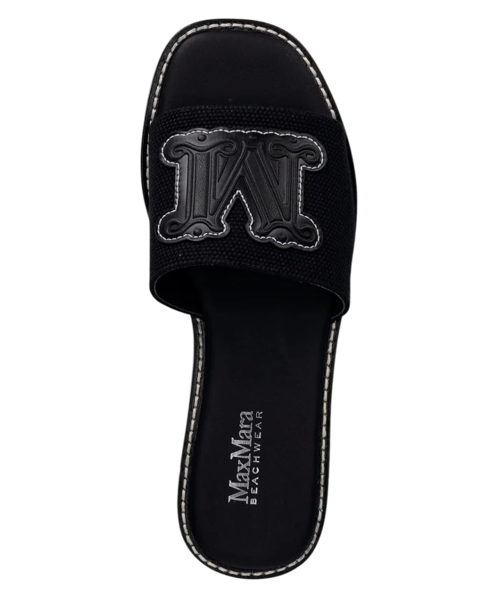 Claquettes en cuir Max Mara Beachwear CAUCASO