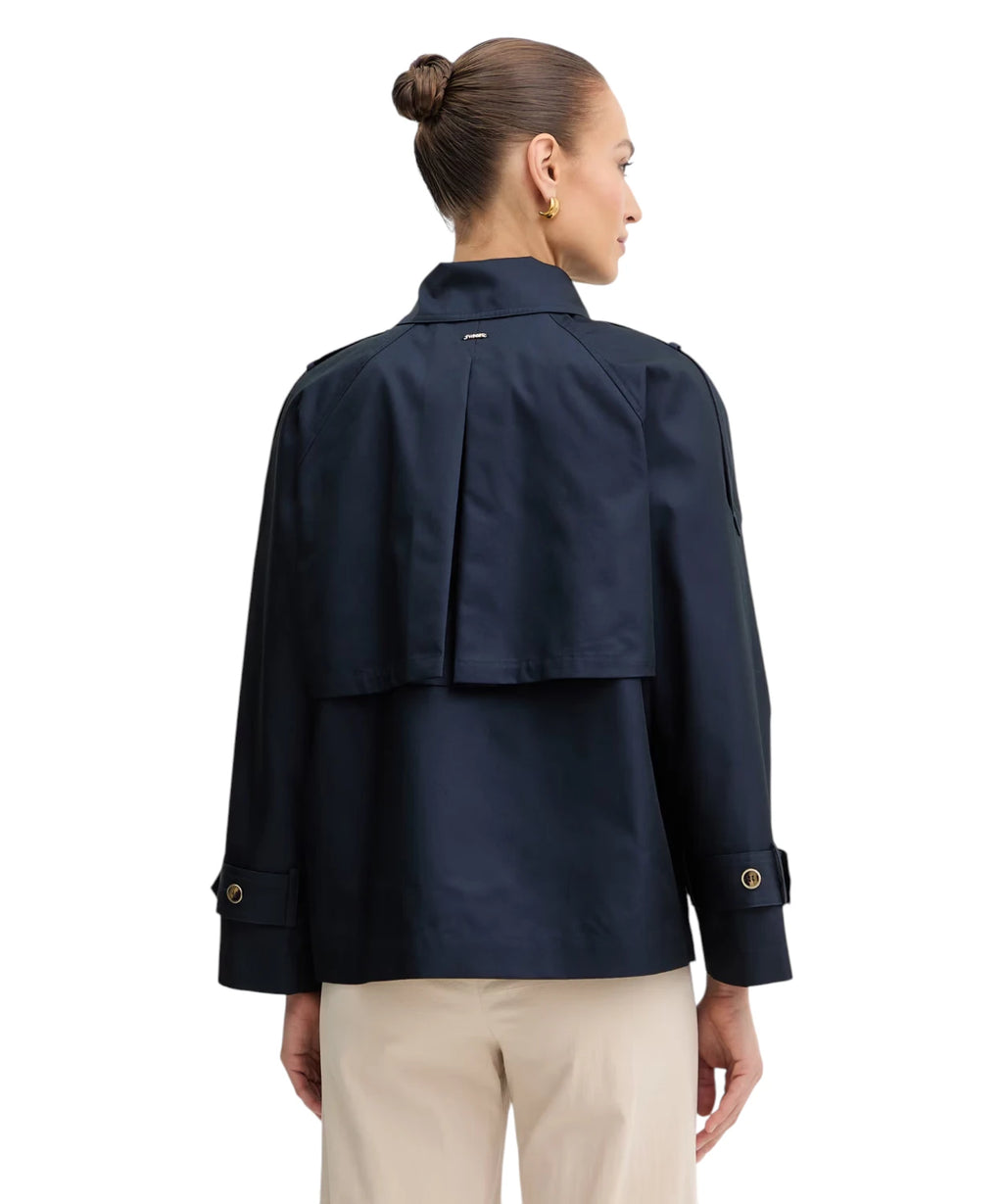 Trench court Twinset femme en coton élégant