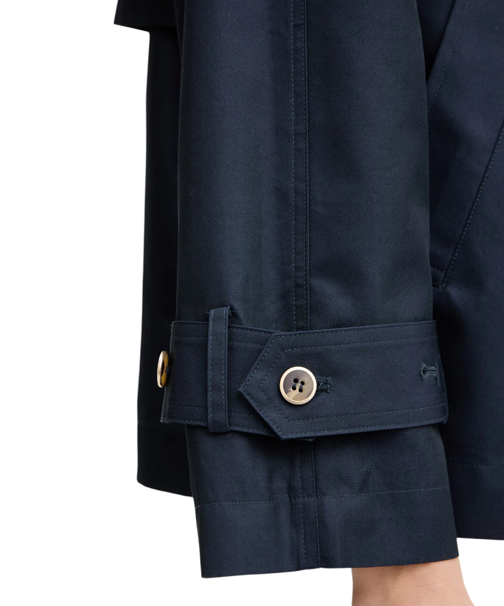 Trench court Twinset femme en coton élégant