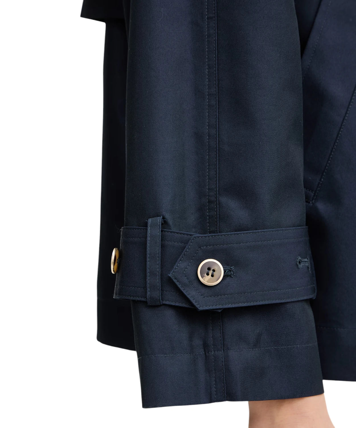 Trench court Twinset femme en coton élégant