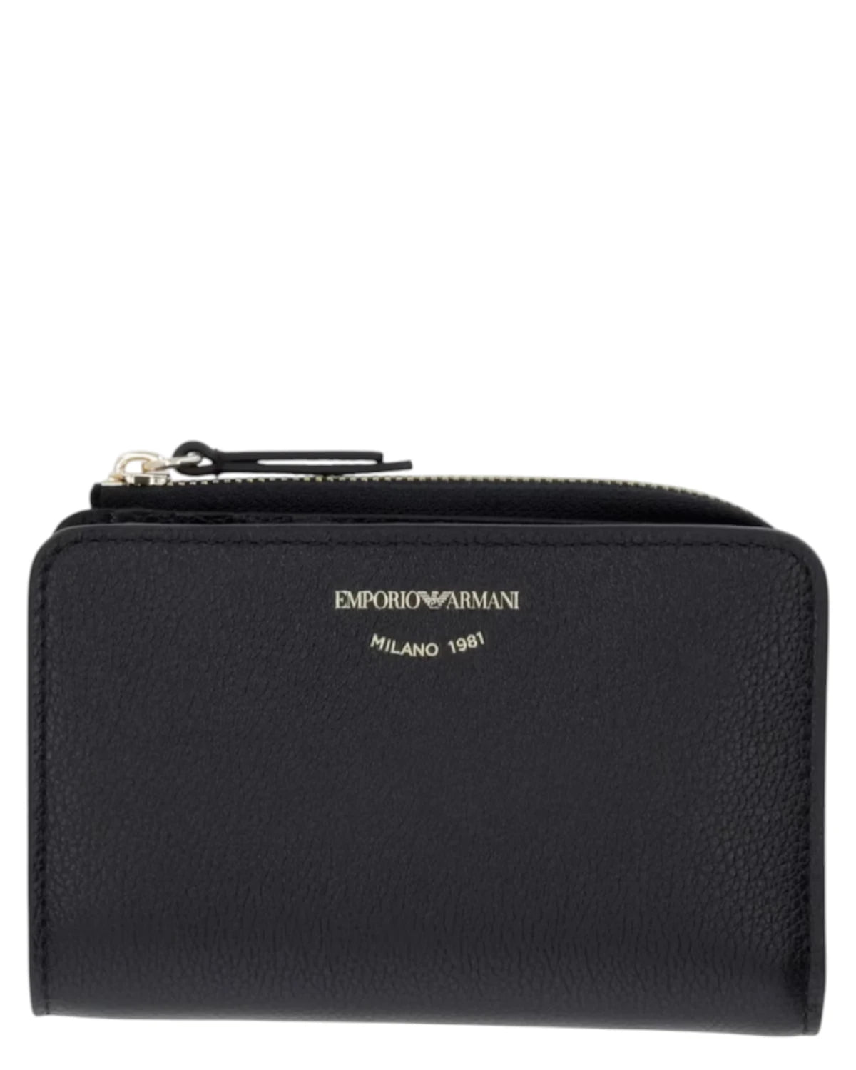 Portafoglio Bifold Emporio Armani in Vera Pelle