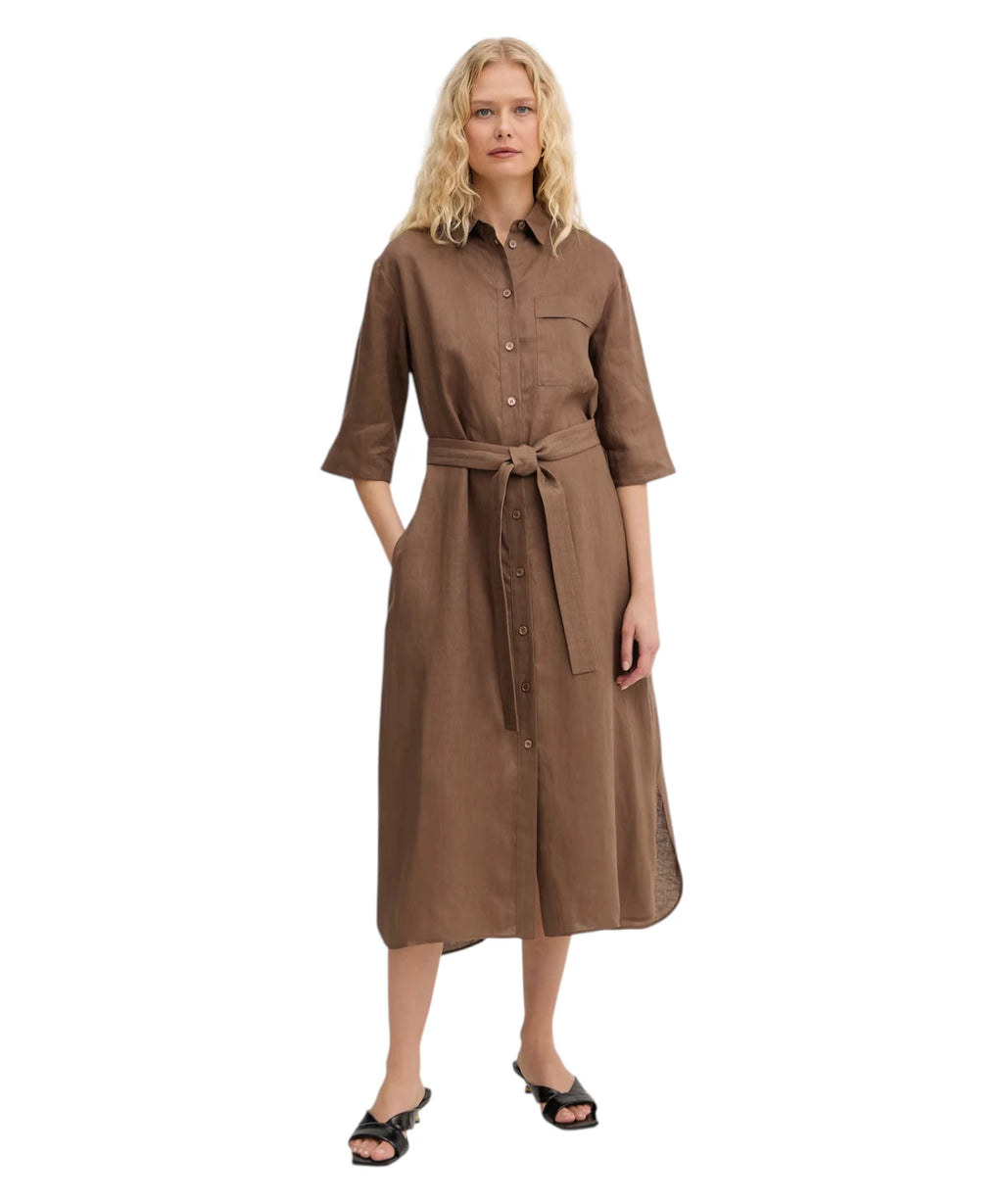 Robe Chemise TABELLA en Lin de MM by Max Mara