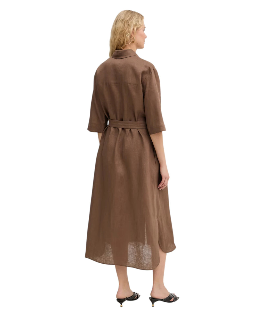 Robe Chemise TABELLA en Lin de MM by Max Mara