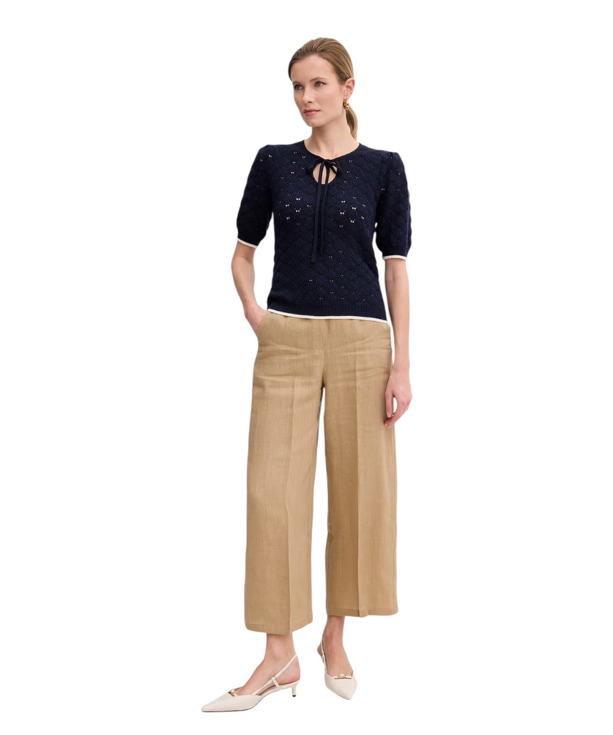 T-shirt Twinset en coton pour élégance et confort