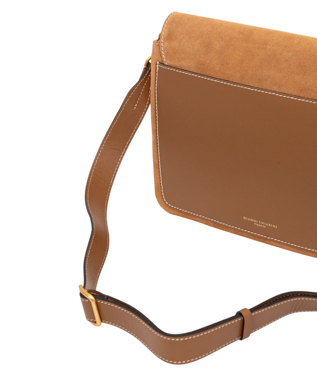 Sac Three Gianni Chiarini en cuir suédé