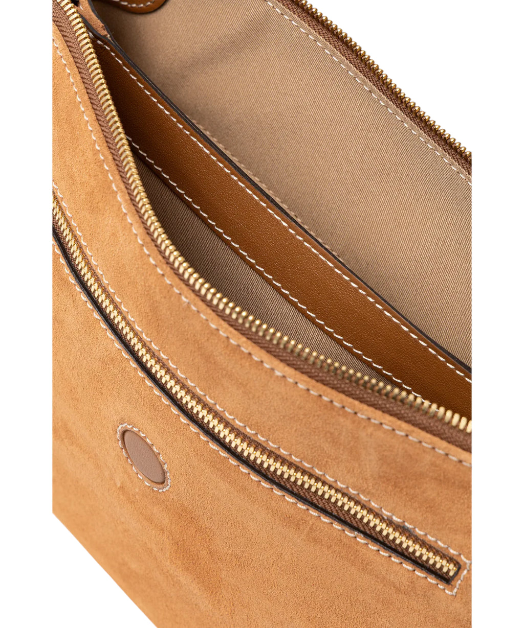 Sac Three Gianni Chiarini en cuir suédé