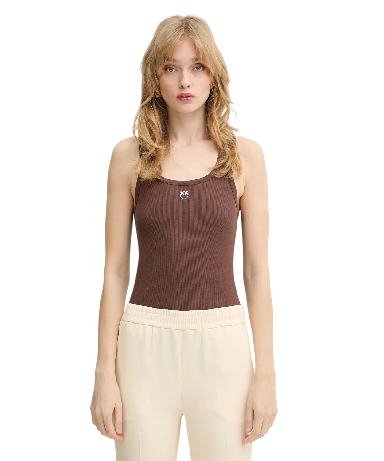 Canotta Calcolatore in Cotone Stretch