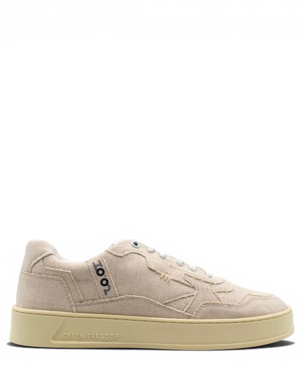 Sneakers effet lin beige Ho’op Start Lino