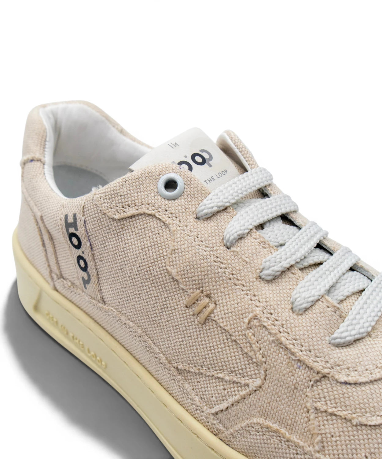 Sneakers effet lin beige Ho’op Start Lino