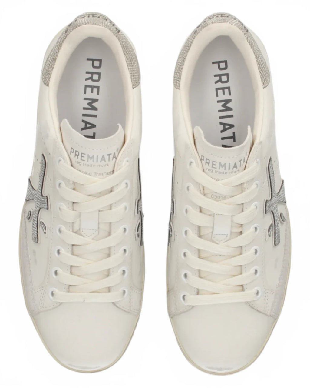 Baskets en cuir femme Premiata Steven 8127