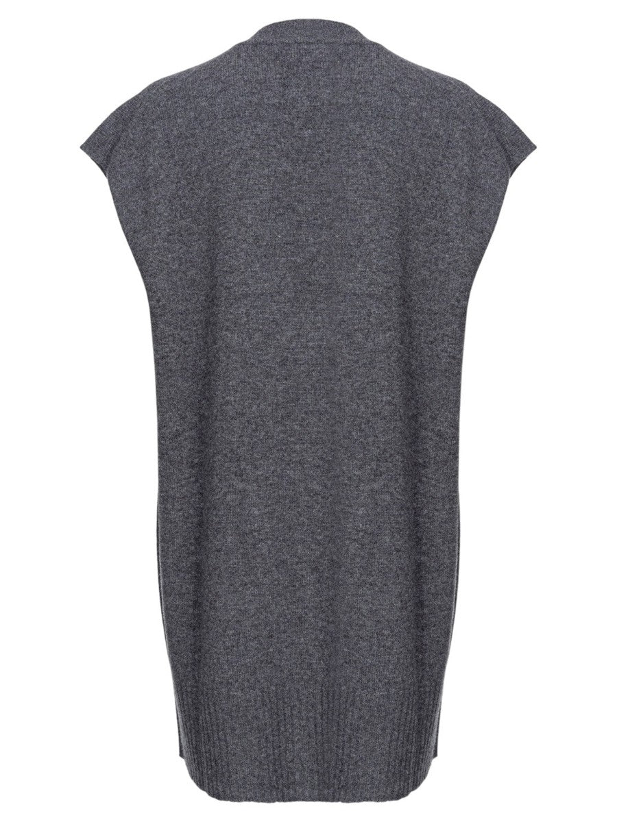 Gilet Disciplinare in Lana e Cashmere-Pinko-Maglieria-Vittorio Citro Boutique