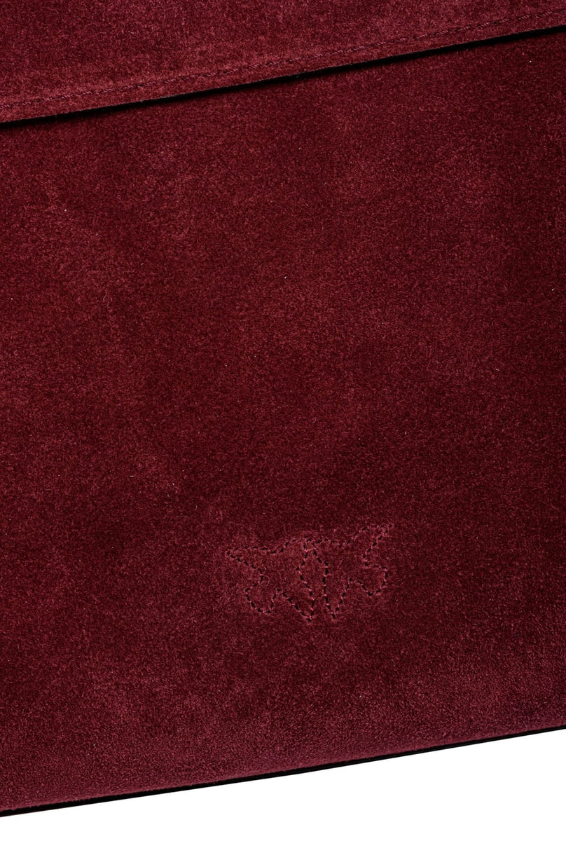 Big leaf bag hobo in suede-Pinko-Borse a spalla-Vittorio Citro Boutique