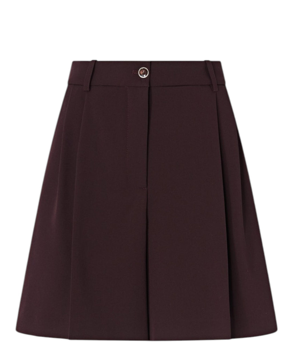 Shorts Pinko Shetana Eleganti con Piega Centrale