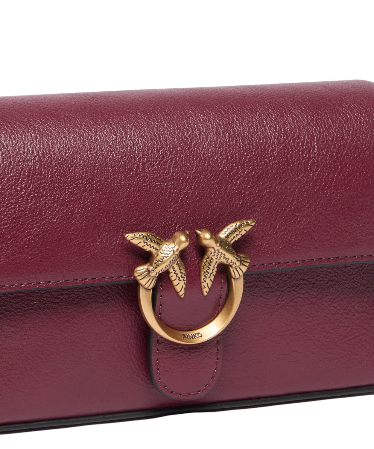 Pinko Love One Slouchy Baby Bag avec logo Love Birds