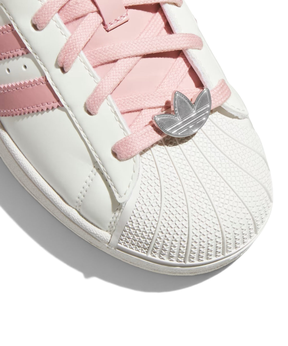 Baskets adidas Superstar II en cuir avec trèfle