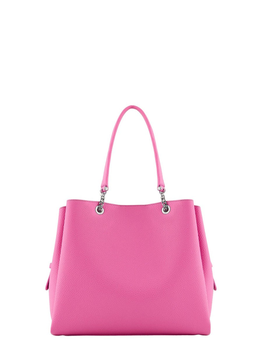 Shopper Effetto Palmellato con Charm Aquila: Versatile e Stilosa-Borse a mano-Emporio Armani-Vittorio Citro Boutique