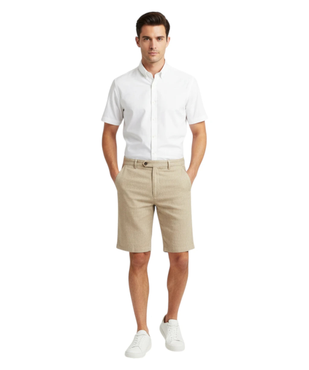 Bermuda homme MC2 Saint Barth en lin