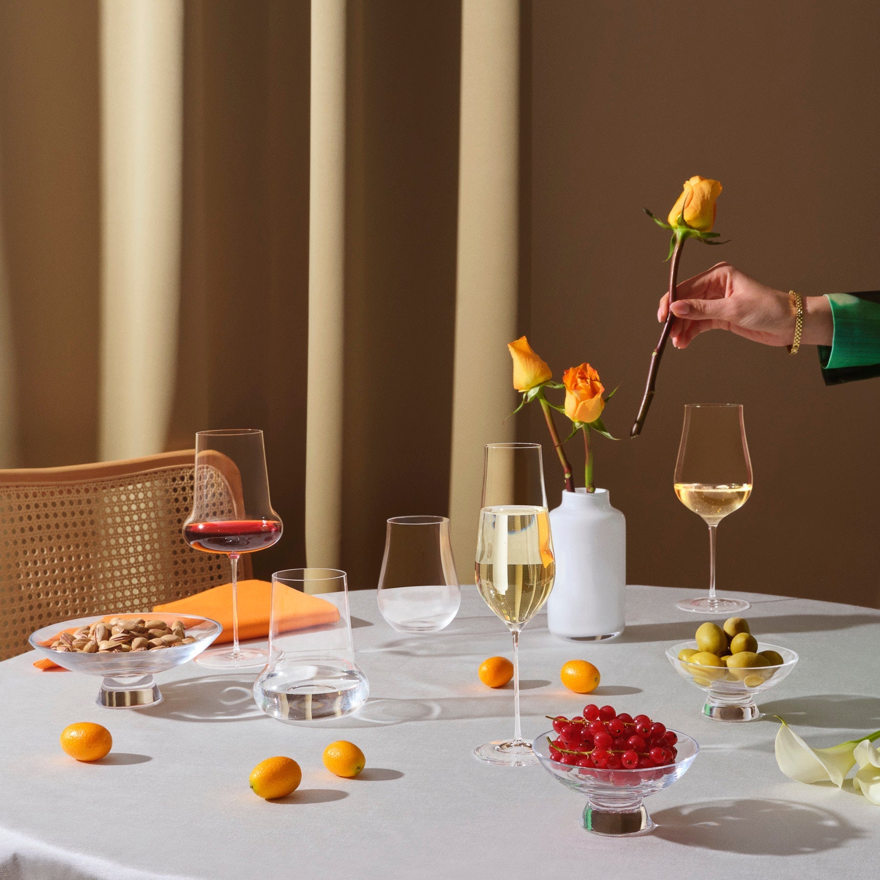 Mini Magnolia Vase Medium-NUDE EU-Vasi-Vittorio Citro Boutique